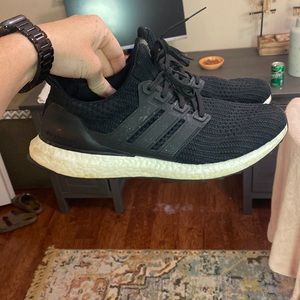 Black ultraboosts sneaker